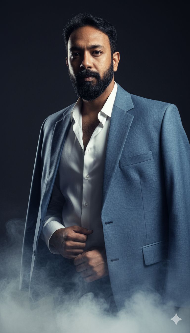 A hyper-realistic cinematic portrait of the uploaded person